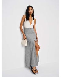 Reformation - Andi Linen Maxi Skirt 0 - Lyst