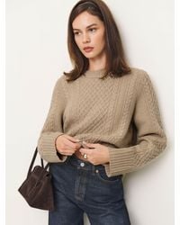 Reformation - Calloway Regenerative Wool Crew - Lyst