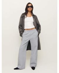 Reformation - Relaxed Wide-Leg Sweatpants - Lyst