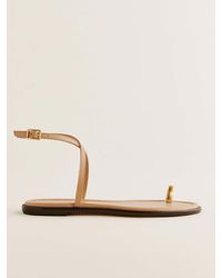 Reformation - Cindy Flat Sandal - Lyst