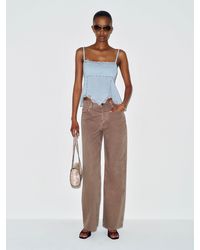 Reformation - Apricot Top Lace 0 - Lyst