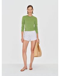 Reformation - Lian Cashmere Crew Sweater Bean - Lyst