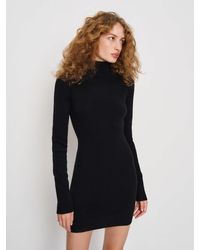 Reformation - Helly Cashmere Turtleneck Dress - Lyst