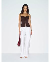 Reformation - Eveline Top Lace 0 - Lyst