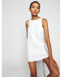 chinese dress ladies Tawni Linen Dress White / Medium
