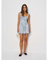 Reformation - Daria Linen Dress 10 - Lyst