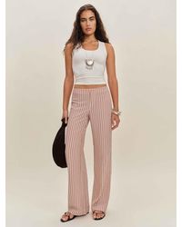Reformation - Vida Low Rise Pant - Lyst