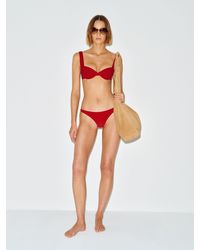 Reformation - Viola Bikini Top - Lyst