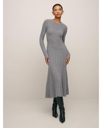 Reformation - Evan Cashmere Sweater Dress - Lyst
