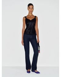 Reformation - Salome Silk Top 0 - Lyst