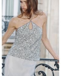 Reformation - Rosana Top Sequin 0 - Lyst