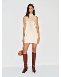 Reformation - Lantana Silk Dress - Lyst
