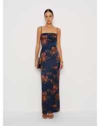Reformation - Frankie Silk Dress 0 - Lyst