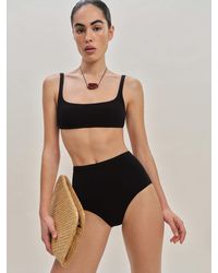 Reformation - Azure Bikini Bottom - Lyst