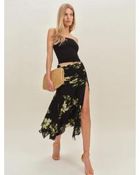 Reformation - Julianna Low Waist Skirt - Lyst