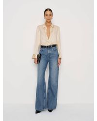 Reformation - Cary High Rise Slouchy Wide Leg Jeans Denim - Lyst