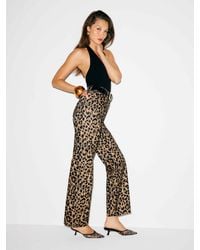 Reformation - Cary High Rise Slouchy Straight Leg Jeans - Lyst