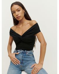 Women's Reformation Short-sleeve tops from $28 | Lyst