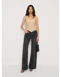 Reformation - Cary Low Rise Slouchy Wide Leg Jeans Denim - Lyst