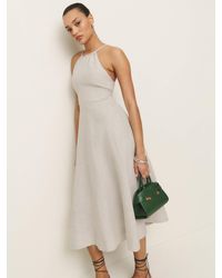 Reformation - Yuliy Linen Dress - Lyst