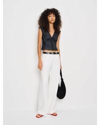 Reformation - Cherry Silk Top 2 - Lyst