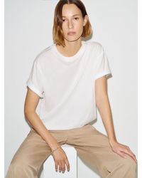 Reformation - Oversized Relaxed Fit Crew Neck Tee - Lyst
