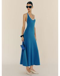 Reformation - Mia Cashmere Halter Dress - Lyst