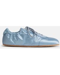 Reformation - Terra Scrunch Sneaker Steel Textile 5 - Lyst
