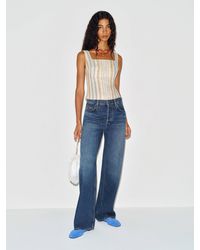 Reformation - Clyde Low Rise Baggy Jean Denim - Lyst