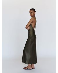 Reformation - Noe Silk Dress - Lyst