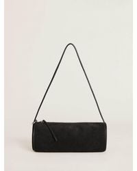 Reformation - Cylinder Top-Handle Leather Bag - Lyst