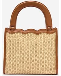 Reformation - Emma Mini Bag Raffia - Lyst