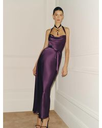 Reformation - Gloribel Silk Dress - Lyst