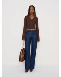 Reformation - Paisley Knit Top - Lyst