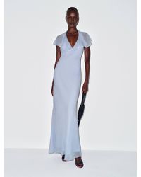 Reformation - Kyley Dress Cloud - Lyst