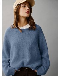 Reformation - Cici Oversized Crew Sweater - Lyst