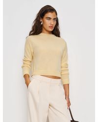Reformation - Monique Cashmere Mockneck - Lyst
