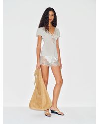 Reformation - Zella Top Lace 0 - Lyst