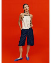 Reformation - Elio Low Rise 14 - Lyst