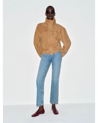Reformation - Veda Kendall Suede Jacket - Lyst