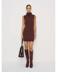 Reformation - Holland Cashmere Turtleneck Sweater Dress - Lyst