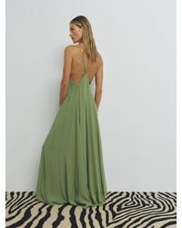 Reformation - Carissa Dress Jade 0 - Lyst