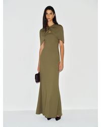 Reformation London Knit Dress in Green