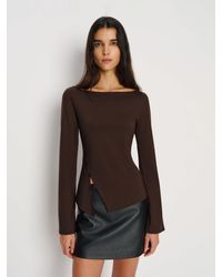 Reformation - Nicola Knit Top - Lyst