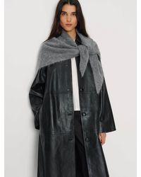 Reformation - Emma Cashmere Alpaca Triangle Scarf - Lyst