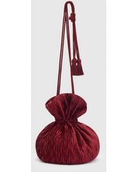 Reformation - Aphrodite Pleated Pouch - Lyst