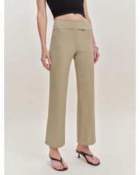 Reformation - Palmer Cropped Knit Pant - Lyst