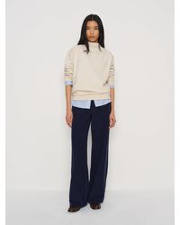 Reformation - Jade Mock Neck Sweatshirt - Lyst