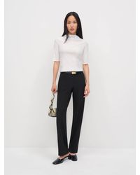 Reformation - Kelly Low Rise Pant 0 - Lyst