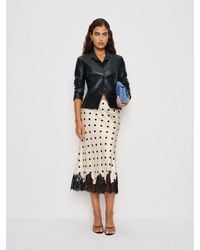 Reformation - Carolina Silk Skirt - Lyst